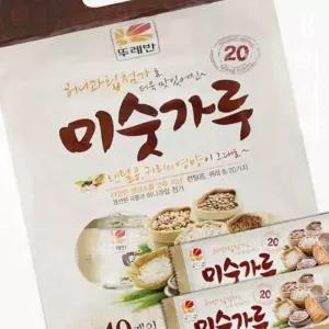사무실 간식 미숫가루 40 스틱 포장 아침 대용 곡물