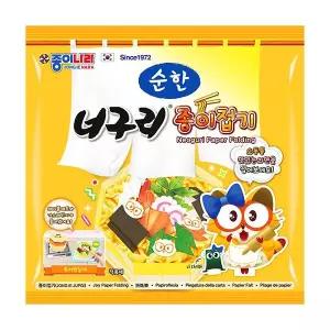 종이나라 순한너구리 종이접기 세트 (1박스 10개입) 2400946 J