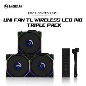 리안리 유니 팬 TL 무선 LCD 140 트리플 팩 컨트롤러 포함