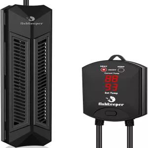 피시키퍼 수족관 히터 디지털 디스플레이 컨트롤러가 장착된 300W 조절식 어항 온도 조절기가 잠수식 온수