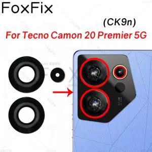 후면 카메라 유리 커버 교체 접착 스티커 포함 Tecno Camon 20 Premier 5G CK9n 렌즈