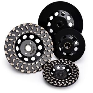 콘크리트 그라인딩 휠  컵 커팅 돌 표면 연마 및 청소용 125mm 180mm