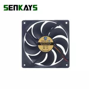 듀얼 볼 베어링 12025 CPU 선풍기 컴퓨터 케이스 냉각 120mm 12cm DC 5V 12V 24V 2 핀 3 FG