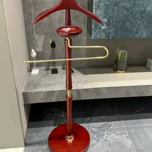 걸이대 임원실 매장 양복 치마 남성의류 호텔 슈트 원목
