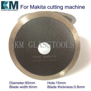 1개 크기: Diameter85mm x Hole15mm절단기 유리 다이아몬드 절단날.