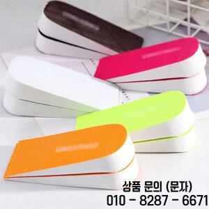 인비저블 여성 높이 깔창 삽입 쿠션 패드 EVA 리프팅 힐 아치 지지대 더 큰 2.5cm