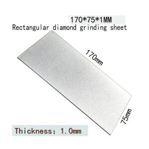 1개 다이아몬드 연마석 170x75mm 그릿 샤프너 플레이트  그라인딩