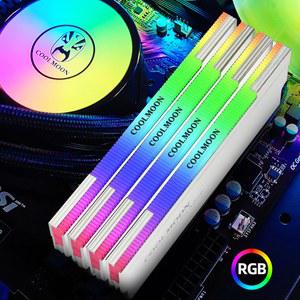 램방열판 RAM 메모리 방열판 쿨러 주소 쿨링 PC 데스크탑 DDR5 라디에이터 14PCS 5V 조끼 메모리용 DDR3 DDR4