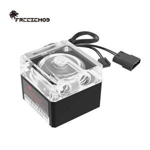 커스텀수냉 FREEZEMOD 컴퓨팅 쿨링 PC 워터 쿨러 라이트 12V5V RGB FS4MJ 800LH AURE PWM 펌프 음소거