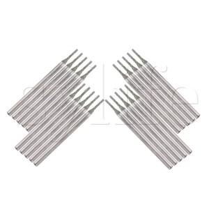 실버 보울더 보석 다이아몬드 코팅 드릴 비트 생크 20 개 1.2mm 2.3mm