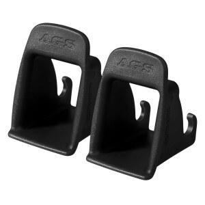 범용 ISOFIX 인터페이스 벨트 래치 가이드 2개 세트 자동차 안전벨트 버클 가이드 홈 안전 의자 시트 브래킷 고정 부속