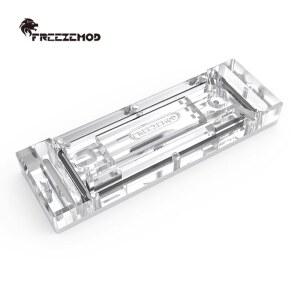 커스텀수냉 FREEZEMOD 메모리 수냉 해적선 MOD 워터쿨러 호환 MEOPM0A와 4개의 RAM 갑옷