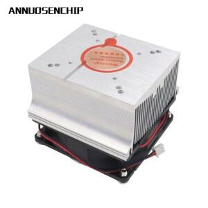 LED방열판 알루미늄 라디에이터 20W 30W 50W 100W MELCO COB 80 LED 구리 코어 DC12V 80MM 방열판