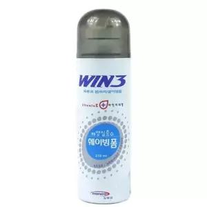 [하프클럽/알티피아]bns 부드러운 도루코 WIN3 쉐이빙폼 210ml 남성면도크림