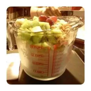 계량컵 빙수볼 1000ml 유리빙수볼 빙수 아이스크림 계량컵