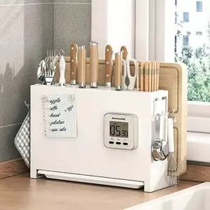 [무료배송] 앤키친 도마 칼꽂이 수저통 수저꽂이 칼도마거치대