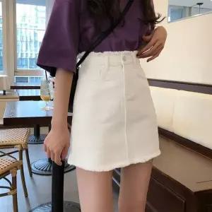 [하프클럽/]하이웨스트 여성 A라인 슬림핏 치마