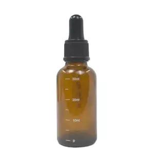 30ml 갈색 유리 스포이드 병 화장품 오일 에센스 세럼 원액 소분 용기