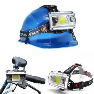 10W cob 2 LED 헤드랜턴 자전거 라이트 겸용 DS6653U XbP2+4kZS
