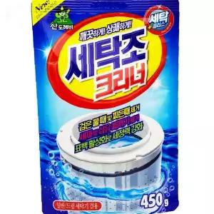 세탁기 통세척제 450g 드럼통돌이겸용 세탁조청소 곰팡이제거 가정용