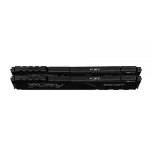 [정품] 킹스턴 Kingston Technology Corp. 16GB 3200MHz DDR4 CL16 DIMM (2개 키트) Fury Beast 검정 91292