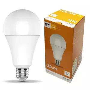 장수 LED 벌브 전구 15W E26 전구색 백열등 다마