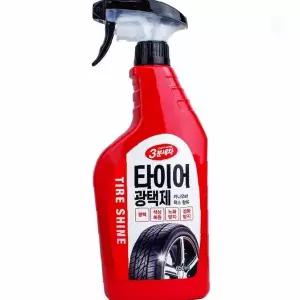 타이어 표면 윤기 복원 광택 스프레이 650ml 차량 외관 관리 자동차용품