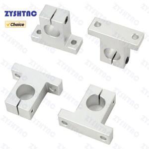 호환 4pcs SK8 SK10 SK12 SK16 SK20 SK25 SK30 선형 베어링 레일 샤프트 지원 선형 샤프트 선형 막대 CNC 라우터 3D 프린터 부품