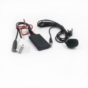 호환 Biurlink 자동차 블루투스 AUX 케이블 마이크 어댑터 메르세데스- W169 W245 W203 W209 W251 W221 R230 NTG 오디오 CD20 30/50