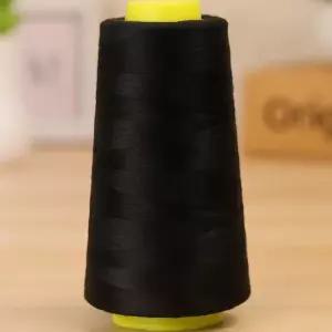 검정 원뿔형 재봉실 의류 수선 옷 보수 손바느질 미싱 핸드메이드 공예 부자재