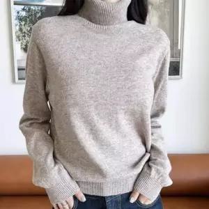 [SBD] 데일리 4컬러 니트 터틀넥 고급 캐시미어 혼방 풀오버 윈터 이너 긴소매