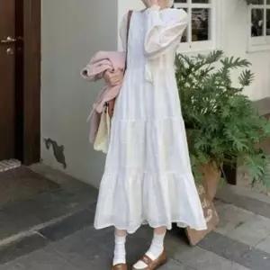 [SBD] 원피스 A라인 데일리 캉캉 롱원피스 데일리 레이스