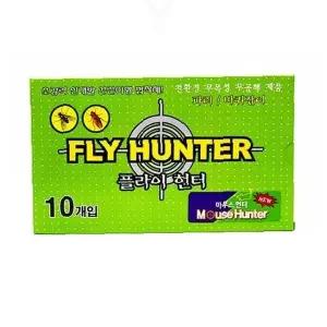 점착식 해충포획 끈끈이트랩 10p 실내 주방 날벌레 날파리 초파리 나방 포집용
