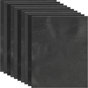 메카닉시 가죽 스크랩 공예품 가방 보석 제작 공예 용품 DIY 프로젝트를 위한 6 x 4 인치 조각 인조 소 5