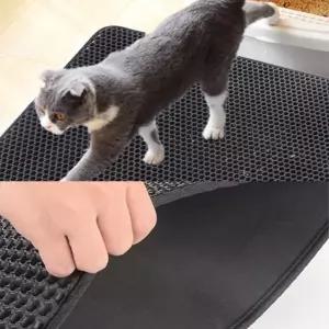 고양이 화장실 모래 매트 메쉬망 분리형 발터는 발판 발털이 배변용품 깔판 바닥