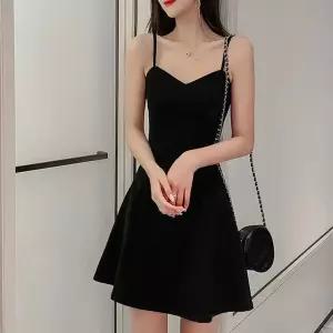 LnD 브리스풀 미니 원피스 여성 봄 여름 나시 치마 뷔스티에