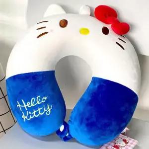 /키즈키즈 헬로키티 목쿠션 목베개 블루C02920
