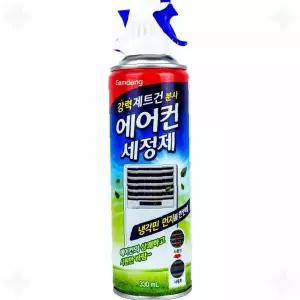 에어컨 내부 세척 스프레이 강력 분사 냉방 효율 개선 곰팡이 제거 330ml