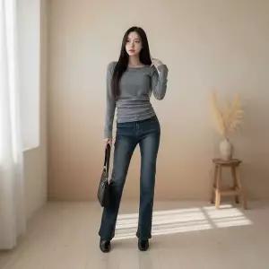 [하프클럽/]여성 잔골지 홀터넥 셔링 레이어드 탑 세트 반지 셋업