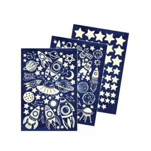 루미나D 빛나는 야광스티커 별3pcs 우주여행 gs-6604