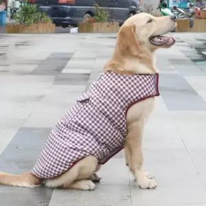 대형견 소형견 애완용 양면형 패딩 외출복 강아지 강아지옷