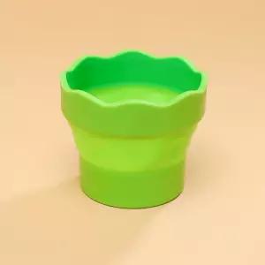 접이식 물통(지름9.5cm) 미술용물통