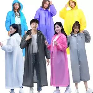 우비 비옷 무광 컬러 개별 포장 휴대용 야외 활동 등산 낚시 골프 성인 남녀