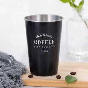 아임커피 스텐컵(500ml) (블랙) 스텐 물컵