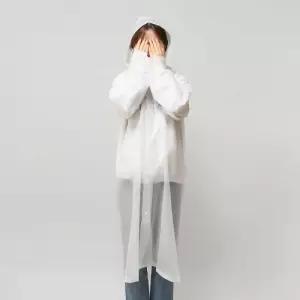 고 EVA 방수 우비 다회융 우의