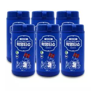 데일리아이디어 레볼루션 혁명티슈 85매 X 6통