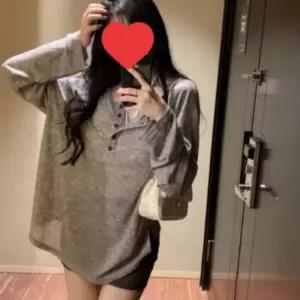 여성 슬림핏 단추 여리핏 소프트 골지 루즈핏 티셔츠