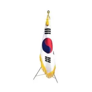 소모품 태극기 정기세트 자수 천가방케이스 국기 (1개) 7호 90x135cm