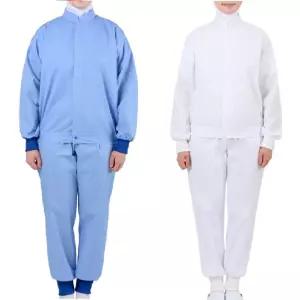 HACCP 베이커리 식품공장 활동 편안한 춘추 위생복 가벼운 봄가을 해썹유니폼 추천 식품가공 얇은