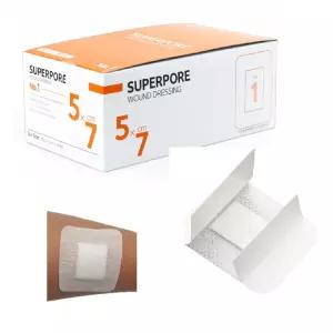병원용 드레싱밴드 멸균 반창고 개별거즈 5X7 일회용멸균거즈 구급용품 병원소모품 의원 인기 치과